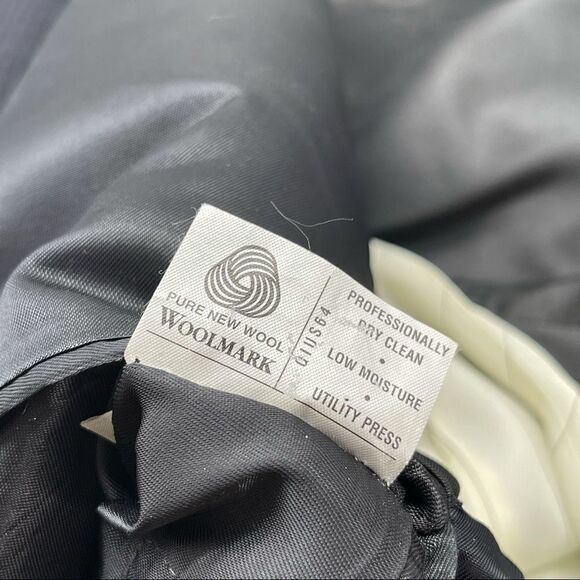 KAA by Krizia x Dillard's Navy Suit Jacket Sz 42R - Picture 7 of 14